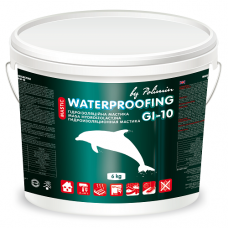 Мастика гідроіз Waterproofing GI-10 3кг POLIMIN