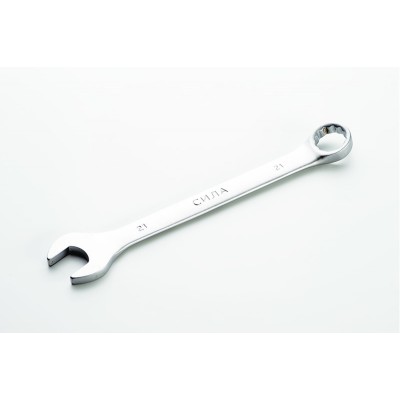 Ключ ріжково-накидний 21мм CrV матовий 201121 СИЛА