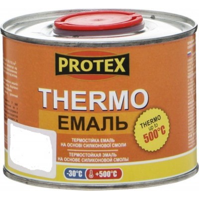 Термоемаль чорна 440мл (0,4кг) PROTEX