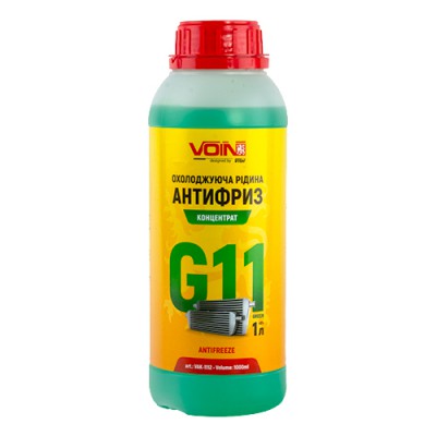 Антифриз Green 1л G11 концентрат VAK-1112 VOIN