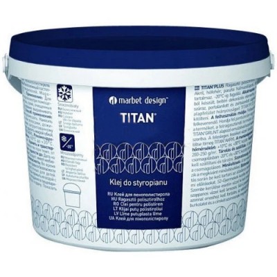 Клей пінополістиролу 1,5кг TITAN PLUS MARBET