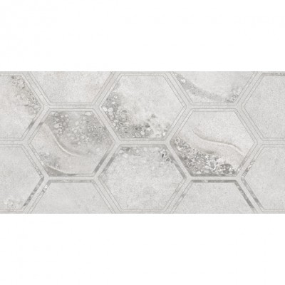 Плитка 300х600 FUSION Hexagon СОРТНА Сіра 112153 GT