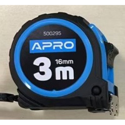 Рулетка 3м*16мм гума 500295 APRO