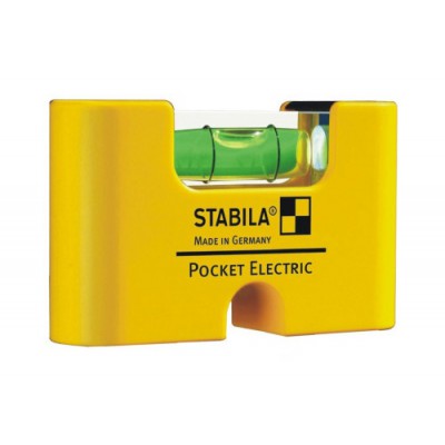 Рівень МІНІ магнітний Pocket Electric 7х2х4см 17775 STABILA