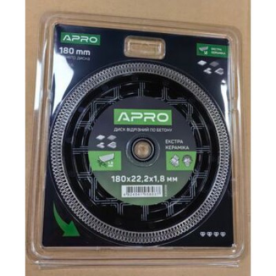 Диск алмаз. TURBO 180 Кераміка Екстра 830056 APRO