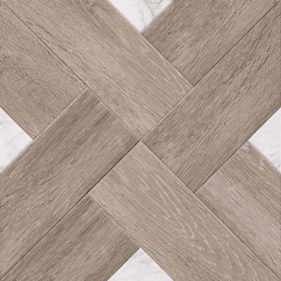 Плитка 400х400х8 MARMO WOOD Cross Темно-Бежевий 4VH870 GT