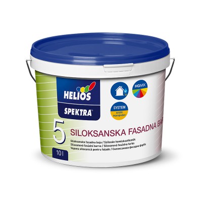 Spektra Фарба фас.Silicone В3 4.65л БАЗА HELIOS