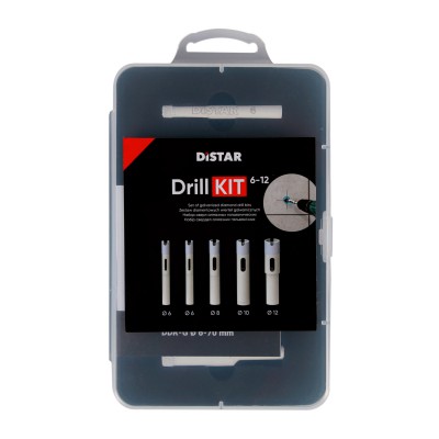 Набір свердл DrillKIT 6-12 89568442109 DISTAR