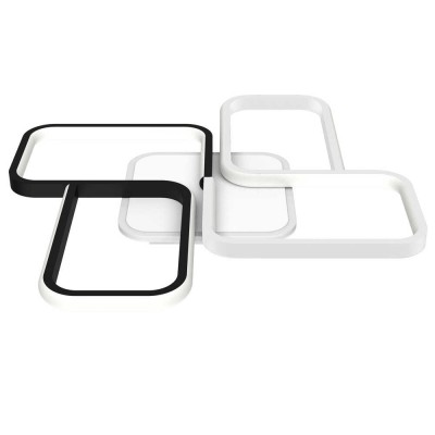 Світильник LED smart INFINITY 90W 30K-60K 5000Lm квадрат-пульт 520мм 220380 VIOLUX