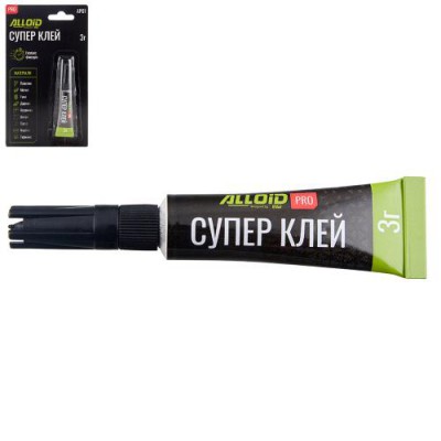 Клей ціаноакрилатний 3г APG1 ALLOID PRO Клей ціаноакрилатний 3г APG1 ALLOID PRO